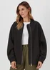 Black Bomber Jacket - 8 Image 1