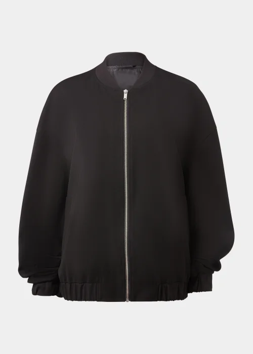 Black Bomber Jacket - 8 Image 5