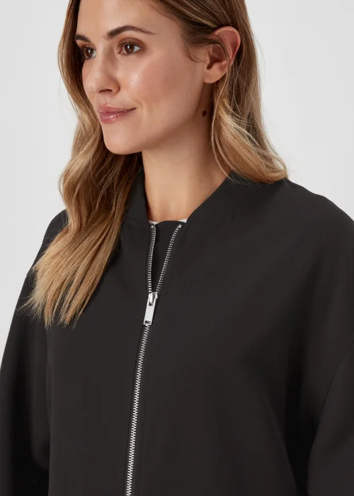Black Bomber Jacket - 8 Image 3