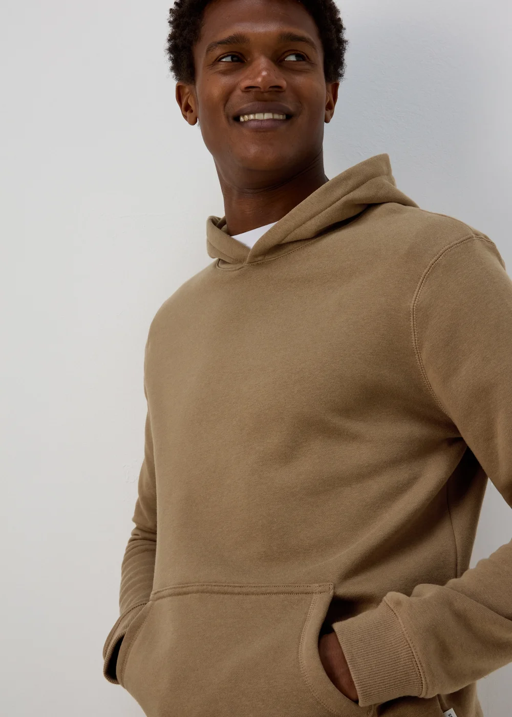 Brown Pull-On Hoodie - S Image 3