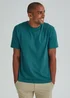 Teal Essential Crew Neck T-Shirt - S Image 1