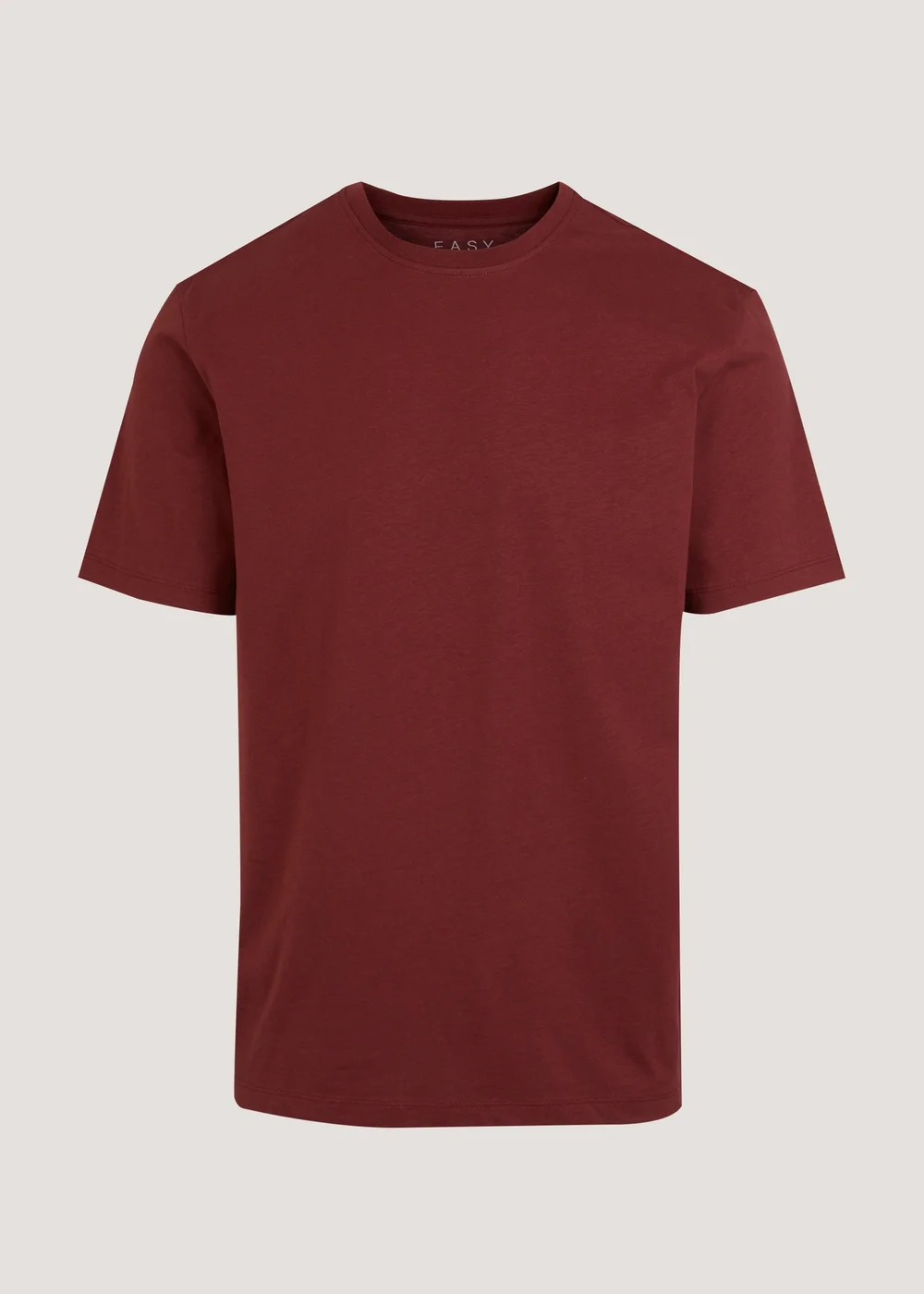 Red Essential Crew Neck T-Shirt - Small Image 5