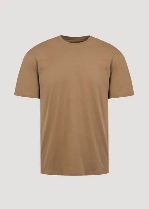 Brown Essential Crew Neck T-Shirt - S Image 5
