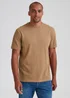 Brown Essential Crew Neck T-Shirt - S Image 1