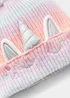 Girls Multicoloured Unicorn Beanie (3-13yrs) - Age 7-10 Years Image 2