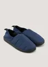 Navy Thinsulate Baffle Slippers - Size 7 - 8 Image 1
