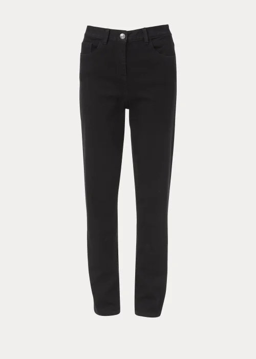 Grace Black Straight Fit Jeans - 8/L29 Image 5
