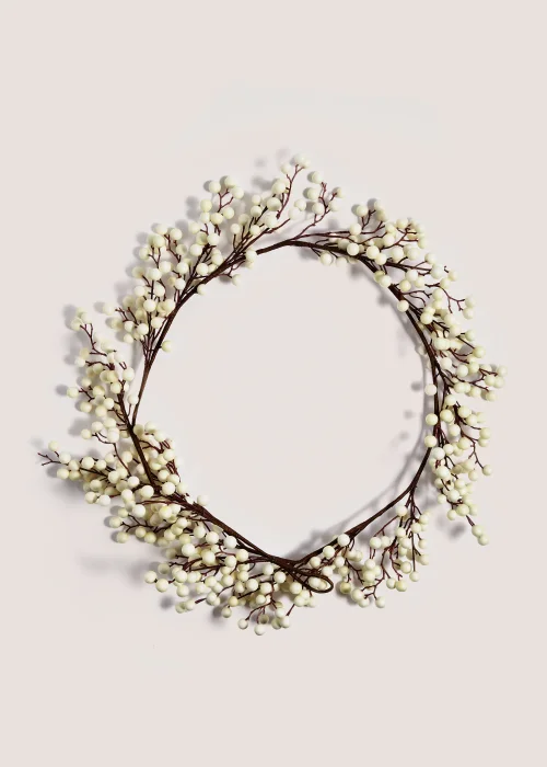 White Berry Garland (150cm) Image 1