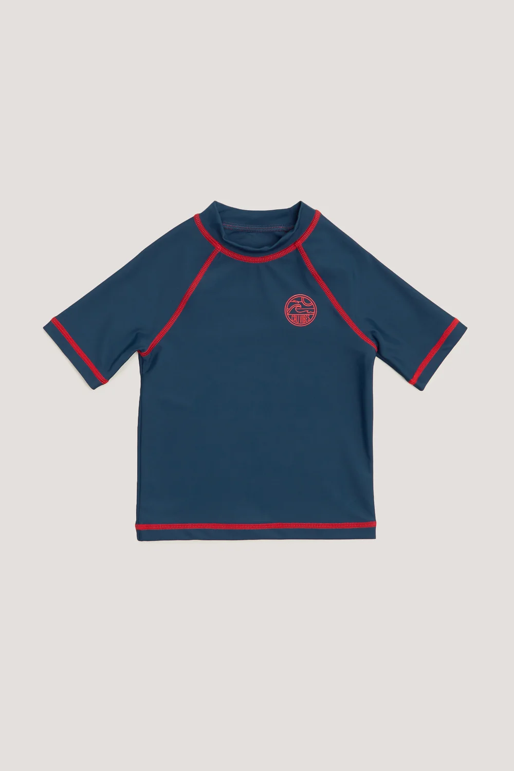 Boys Navy Rash Vest (9mths-4yrs) - Age 9 - 12 Months Image 1