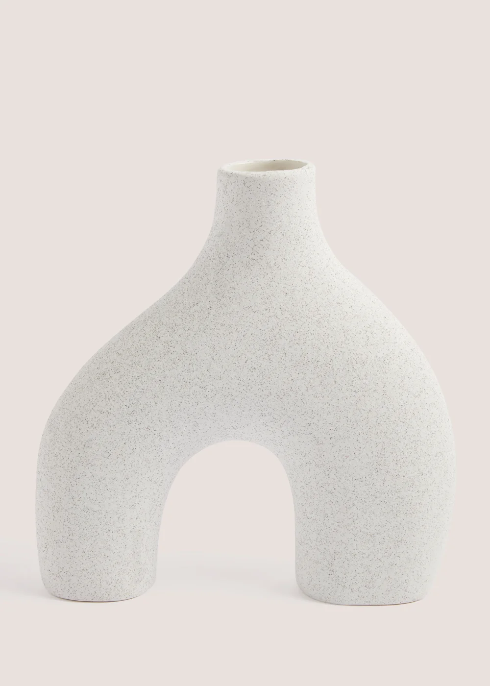 White Organic Shape Vase (27cm) Image 1