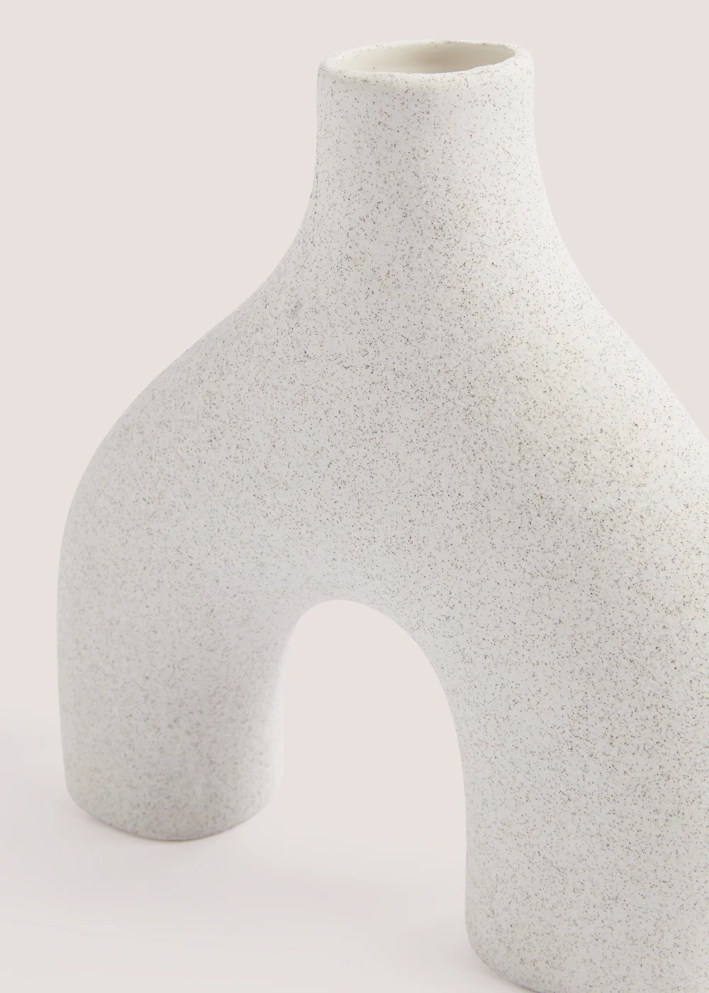 White Organic Shape Vase (27cm) Image 2