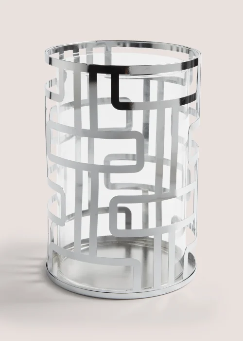 Geo Large Hurricane Candle Holder (15cm x 15cm x 22cm) Image 1