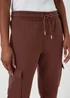 Brown Utility Joggers - Small Image 3