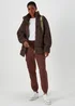 Brown Utility Joggers - Small Image 4
