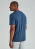 Blue Essential V-Neck T-Shirt - Small Image 2