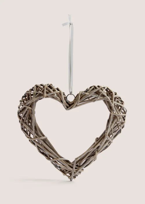 Woven Hanging Heart (35cm x 35cm) Image 1