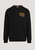 Black New York Embroidered Sweatshirt - Small Image 5