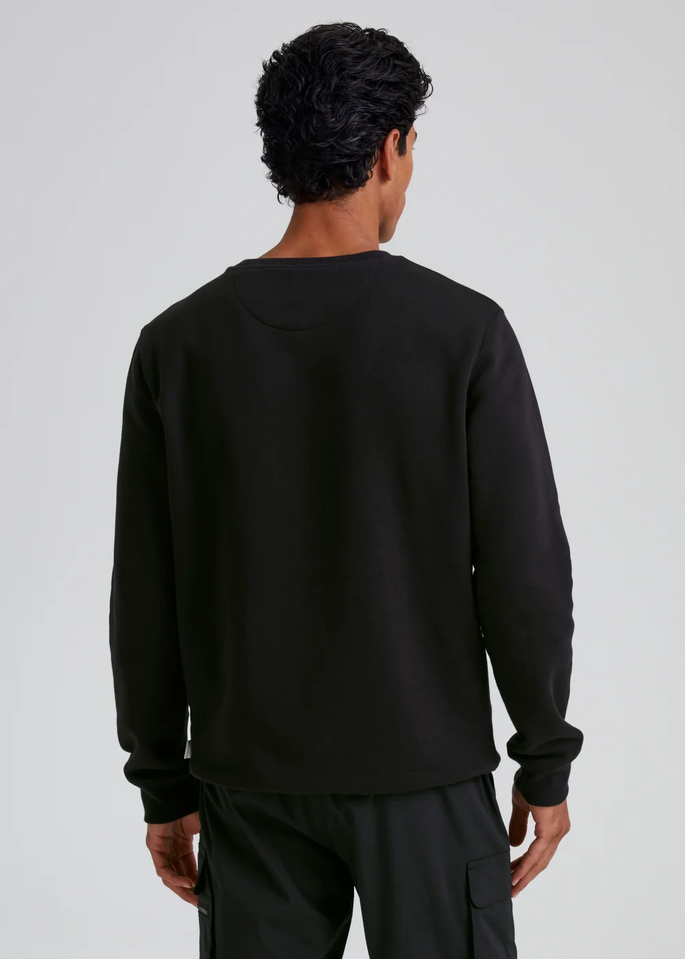 Black New York Embroidered Sweatshirt - Small Image 2