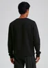 Black New York Embroidered Sweatshirt - Small Image 2