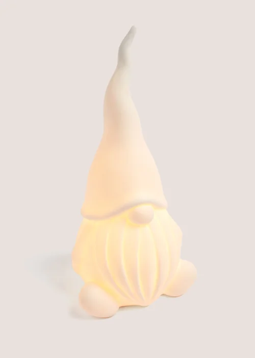 White LED Christmas Gonk (19cm) Image 1
