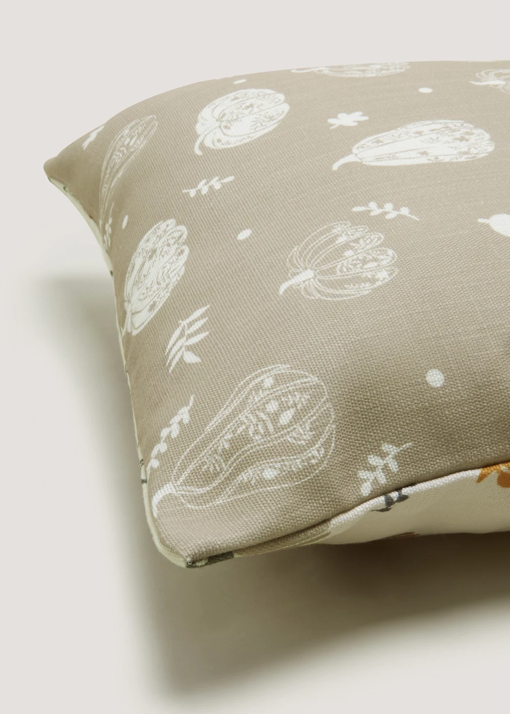 Multicoloured Pumpkin Print Cushion (43cm x 43cm) Image 2