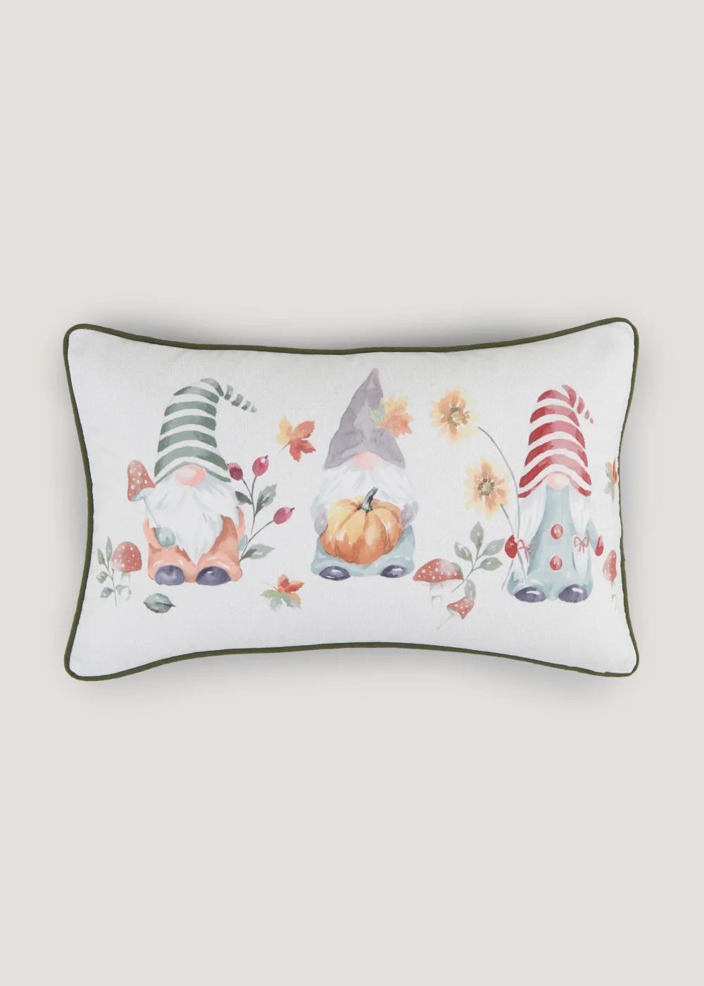 Green Gonk Pumpkin Cushion (30cm x 50cm) Image 1