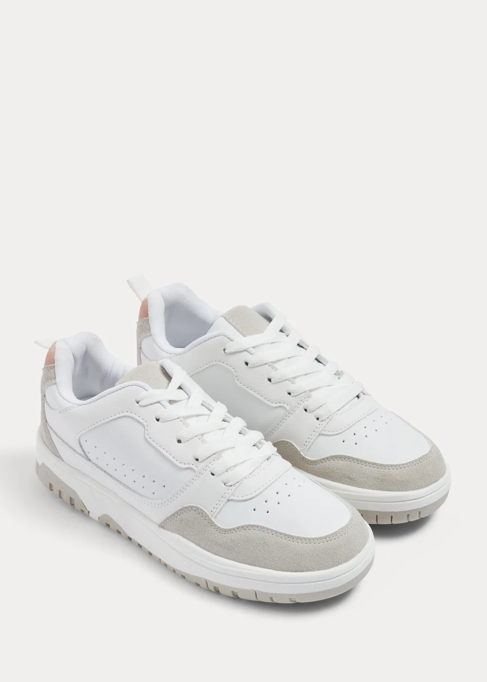White Tennis Trainers - Size 3 Image 1