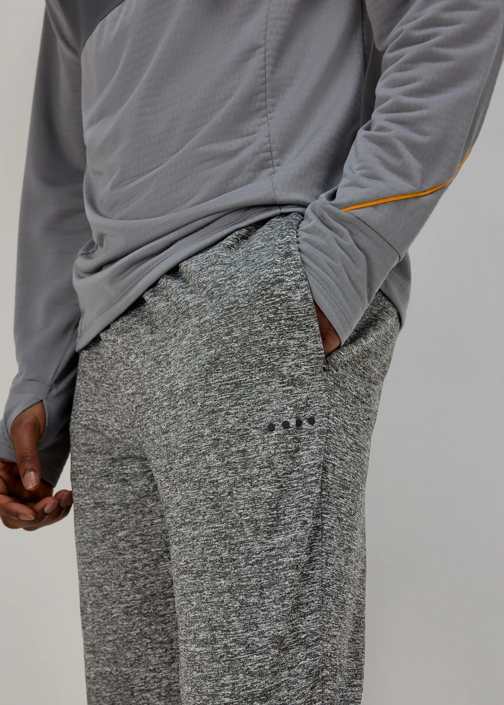 Souluxe Grey Woven Sports Joggers - Extra small Image 3