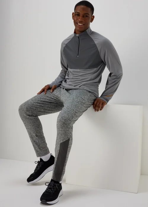 Souluxe Grey Woven Sports Joggers - Extra small Image 4