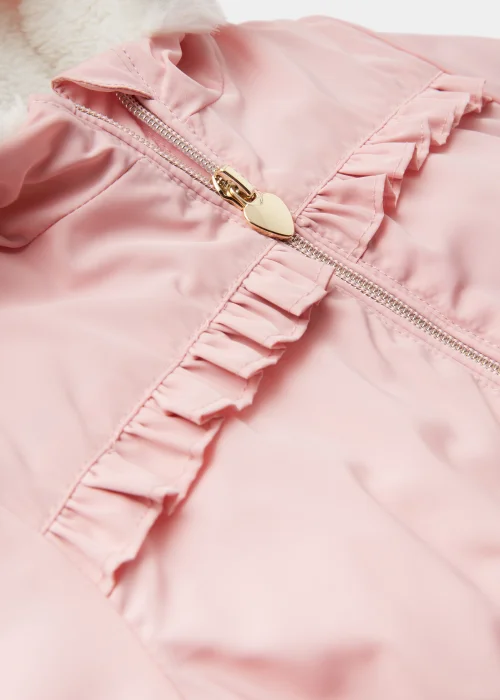 Girls Pink Parka Coat (9mths-6yrs) - 2-3 Yrs Image 2