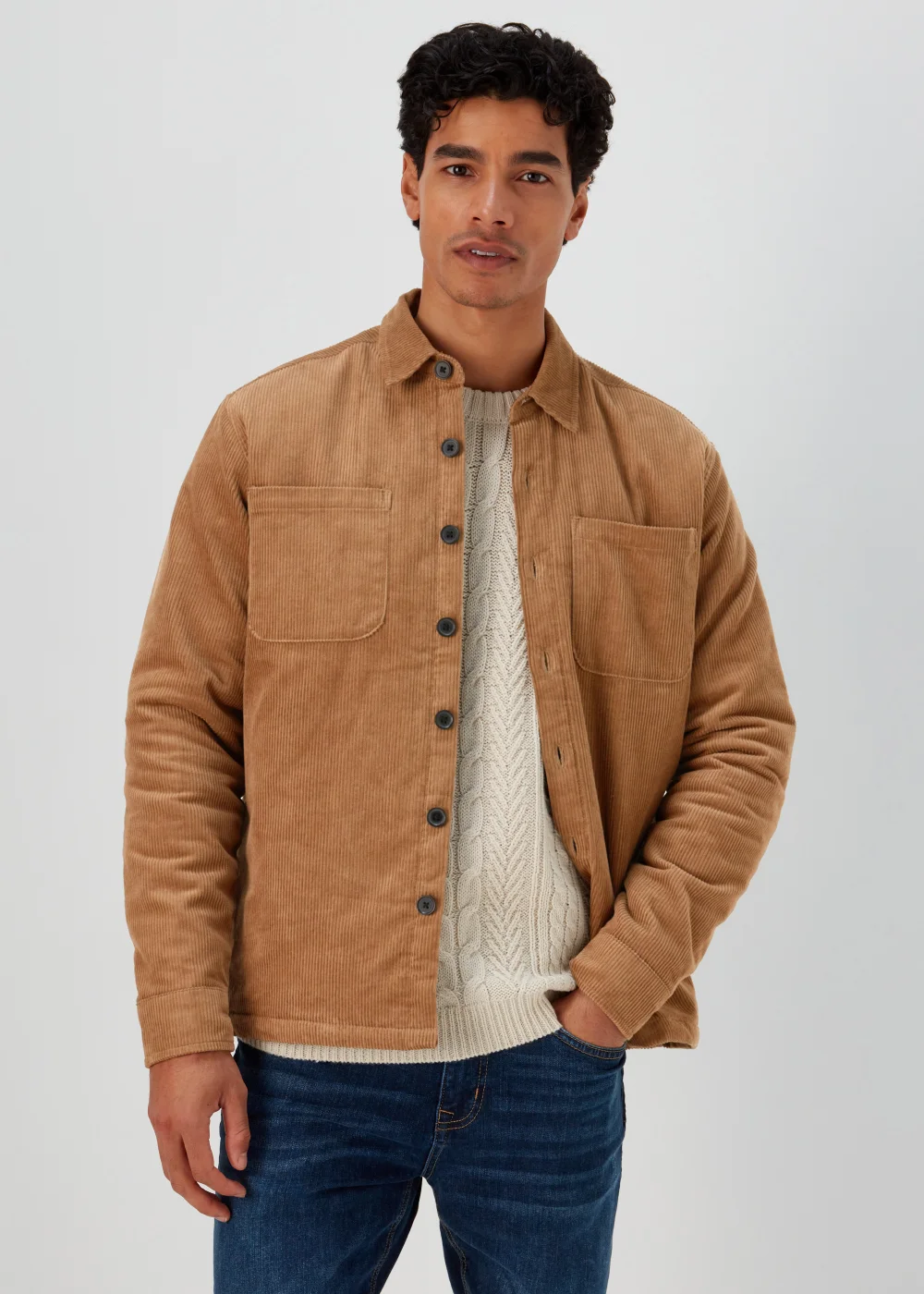 Stone Cord Overshirt - S Image 1