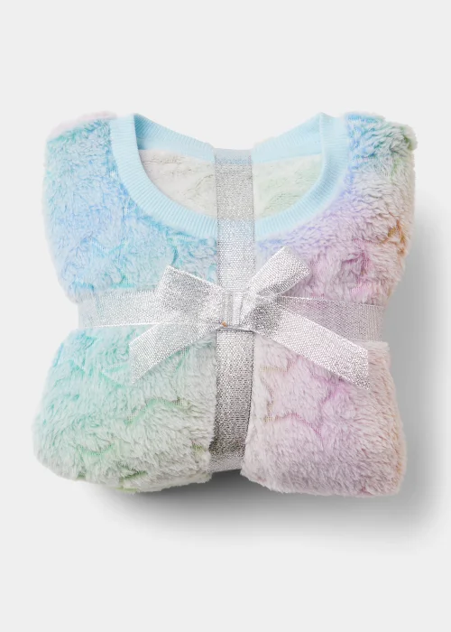 Girls Multicoloured Rainbow Bundle Pyjama Set (9mths-5yrs) - Age 9 - 12 Months Image 1