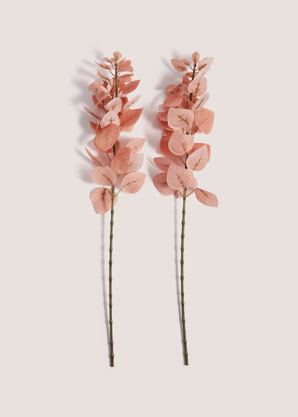 2 Pack Orange Leaf Single Stems (85cm) Image 1