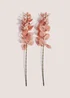 2 Pack Orange Leaf Single Stems (85cm) Image 1