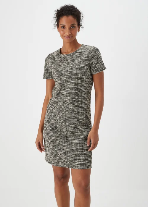 Et Vous Monochrome Textured Ponte Dress - 8 Image 4