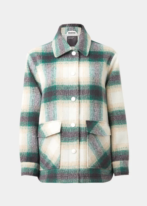 Green Check Shacket - 8 Image 5