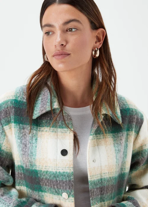 Green Check Shacket - 8 Image 3