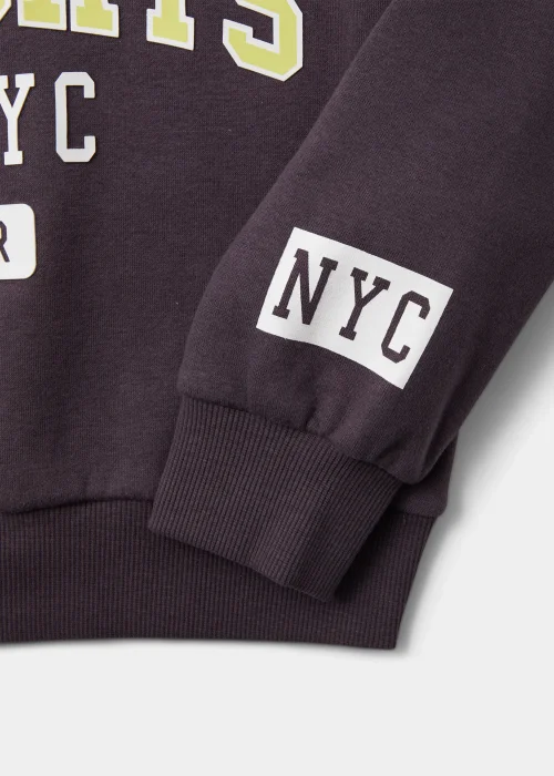 Girls Charcoal Good Days Sweatshirt (4-15yrs) - 4 Yrs Image 2