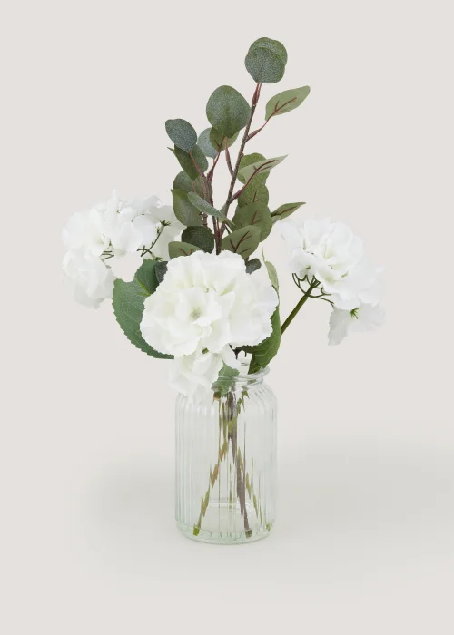 Hydrangea in Vase (51cm) Image 1