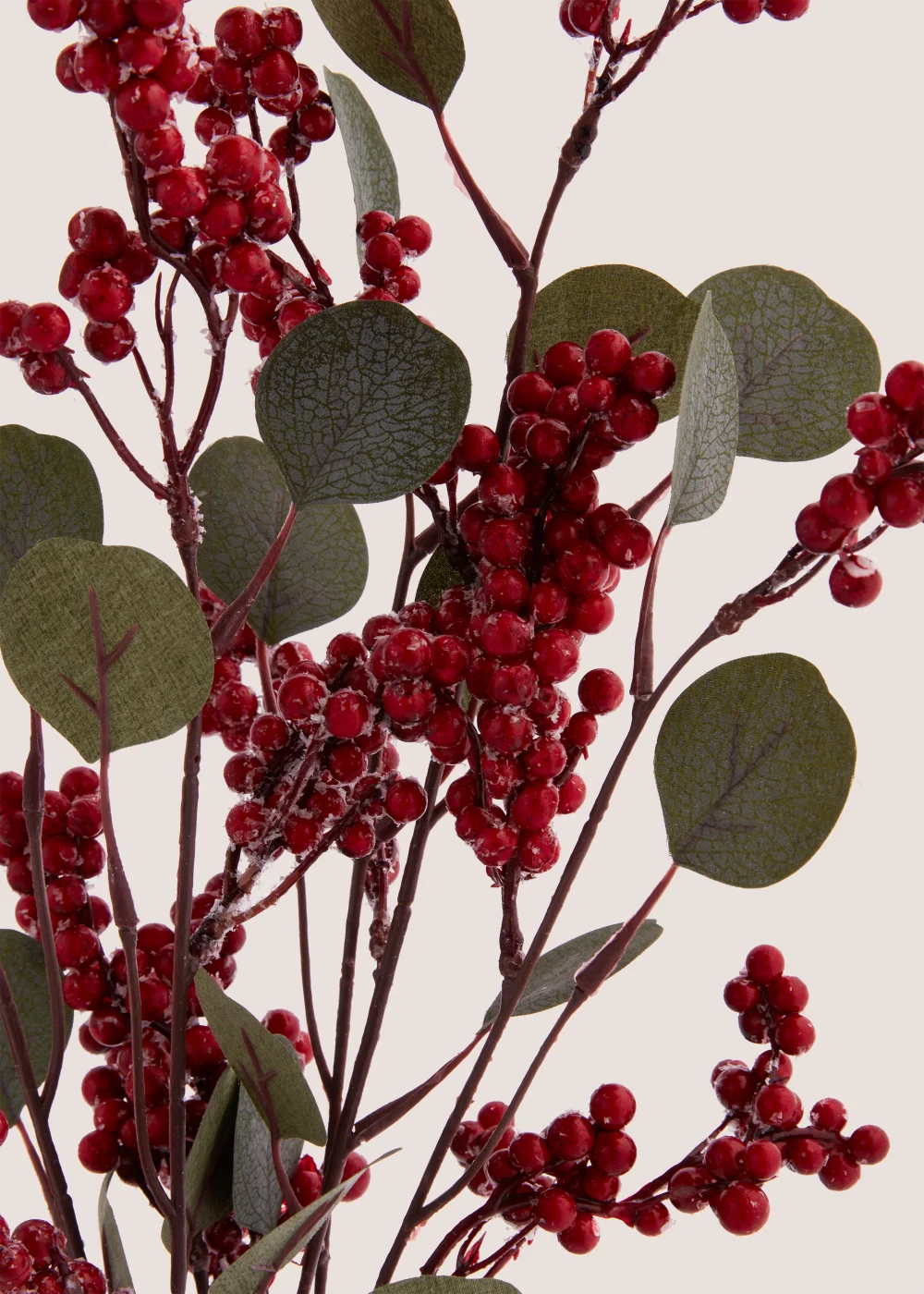 Berries in Gold Vase (27cm x 55cm) Image 2