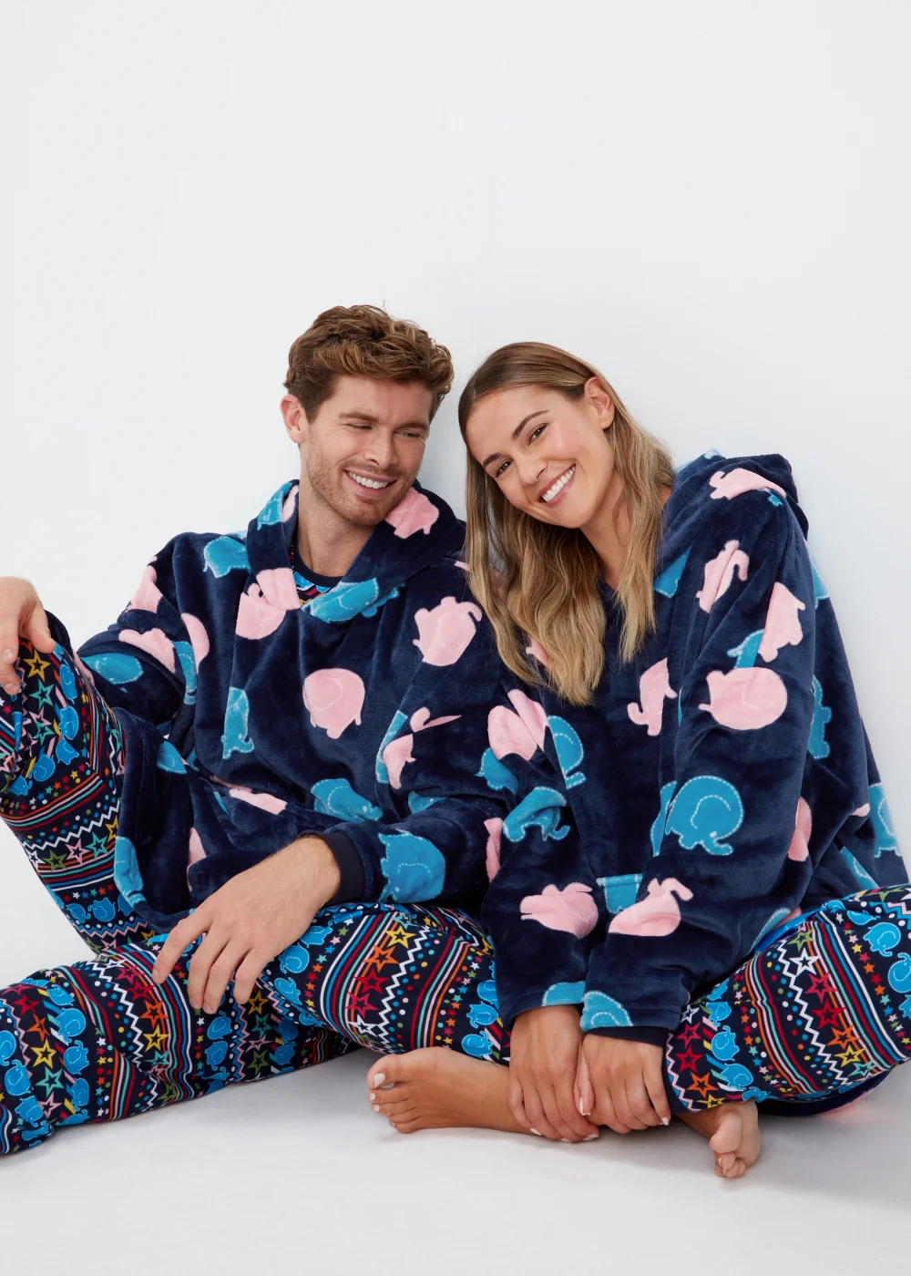 Alder Hey Navy Snuggle Hoodie - Extra small Image 4
