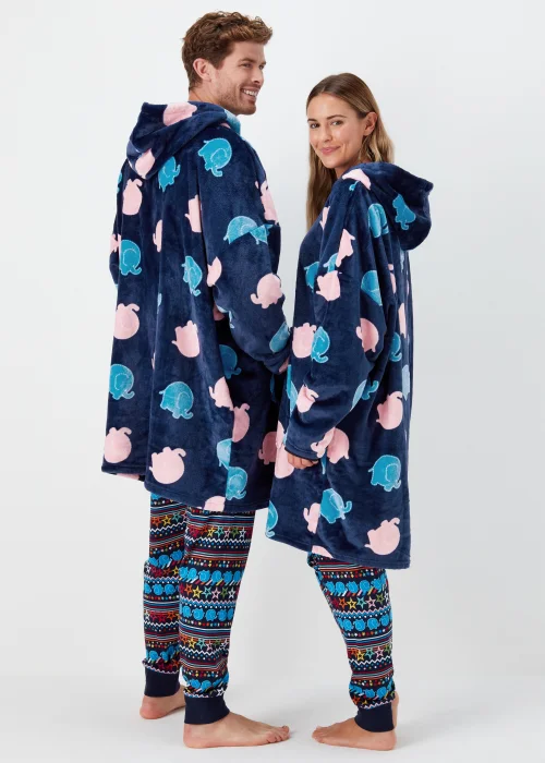 Alder Hey Navy Snuggle Hoodie - Extra small Image 2