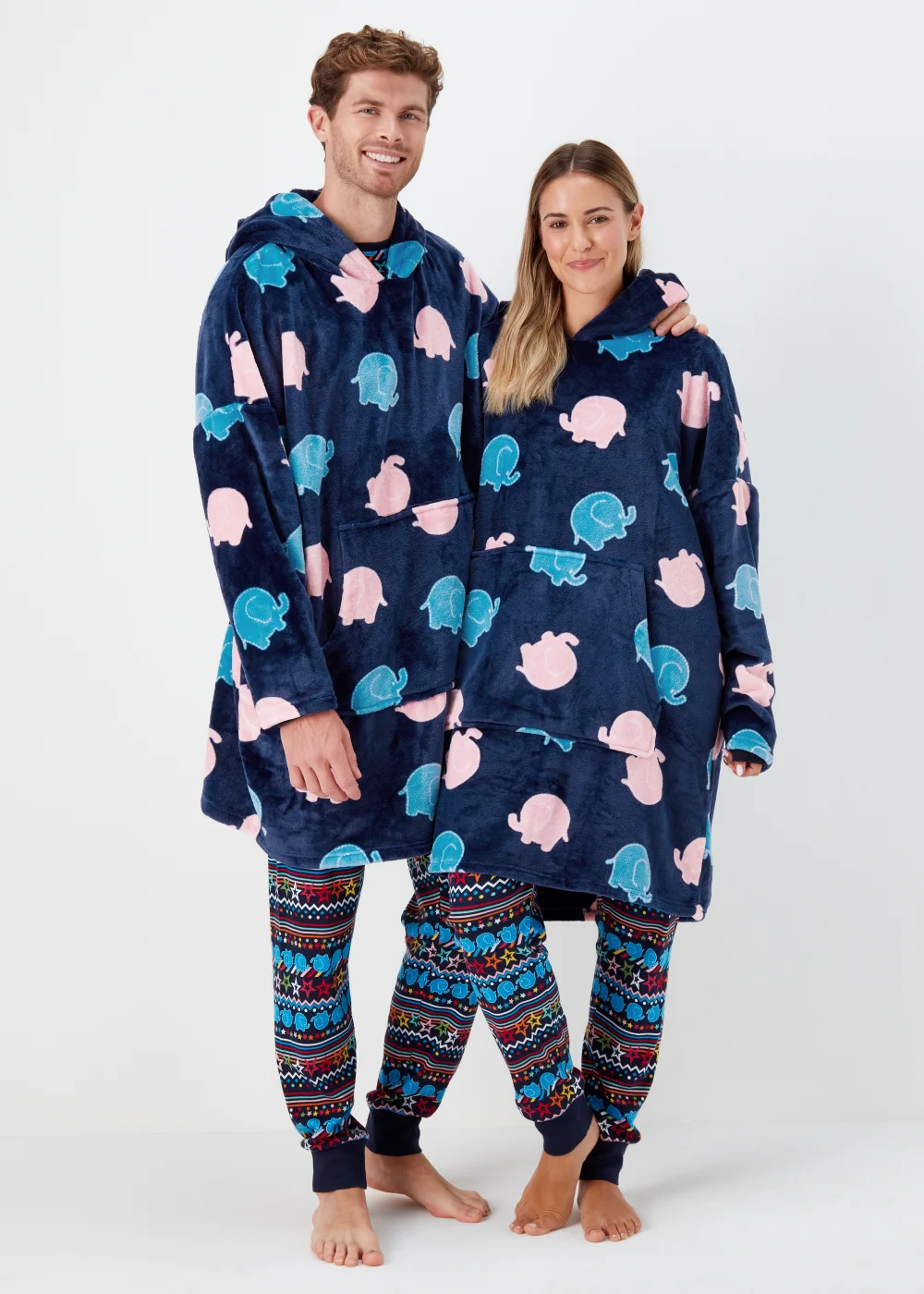 Alder Hey Navy Snuggle Hoodie - Extra small Image 1