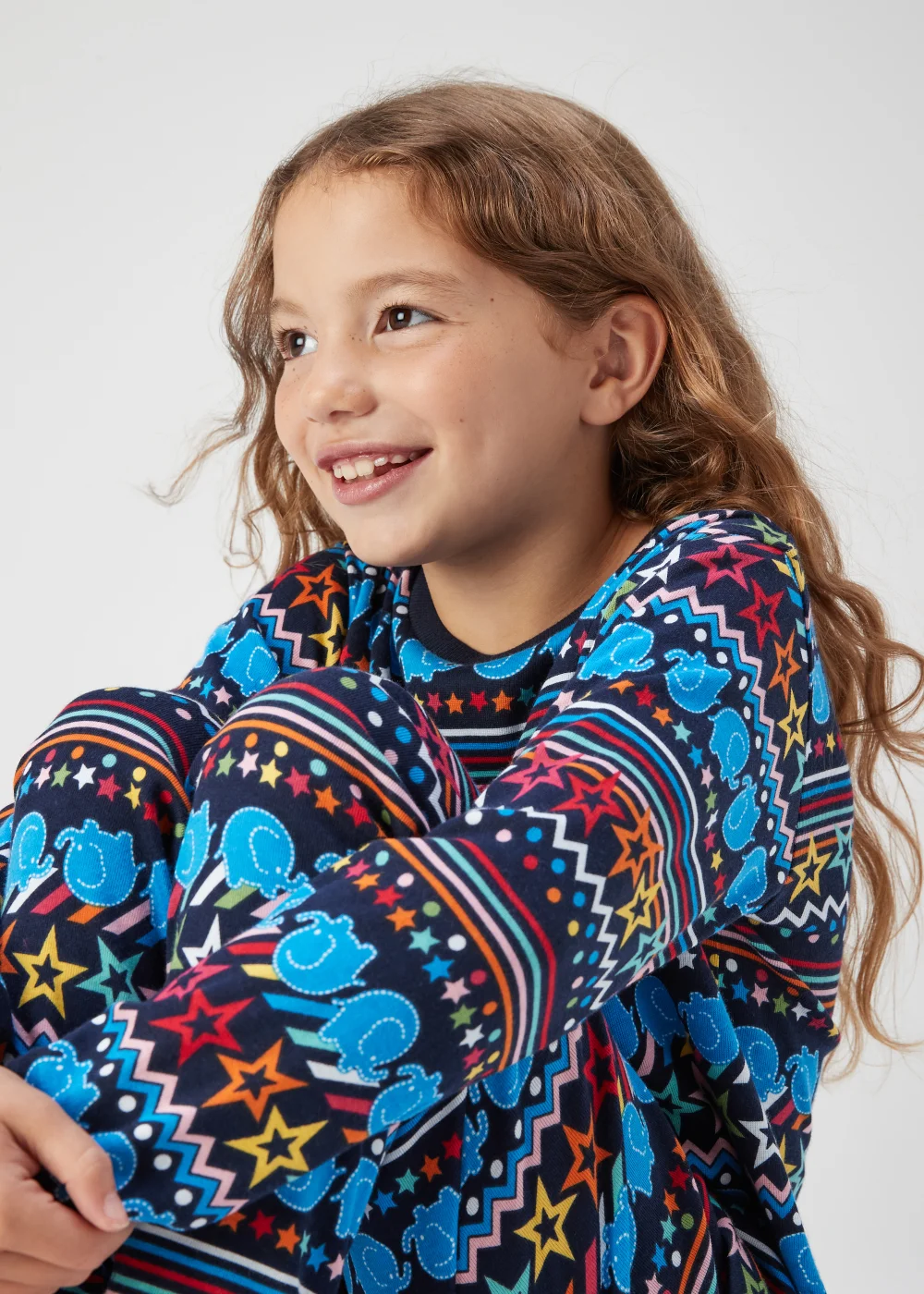 Kids Alder Hey Navy Jersey Pyjama Set (2-13yrs) - 2 - 3 Year Image 3