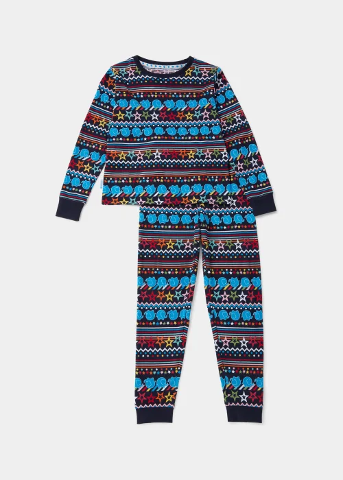 Kids Alder Hey Navy Jersey Pyjama Set (2-13yrs) - 2 - 3 Year Image 4