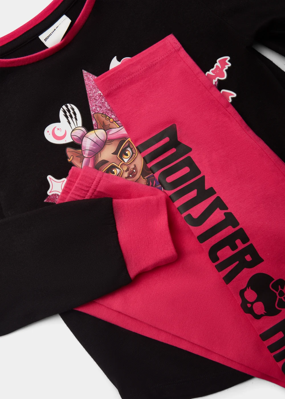Kids Monster High Pyjama Set (3-9yrs) - Age 3 Years Image 2
