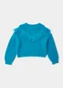 Girls Blue Fringe Jumper (4-13yrs) - 4 Yrs Image 5