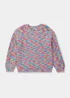 Girls Multicoloured Twisted Yarn Jumper (4-13yrs) - Age 4 Years Image 1