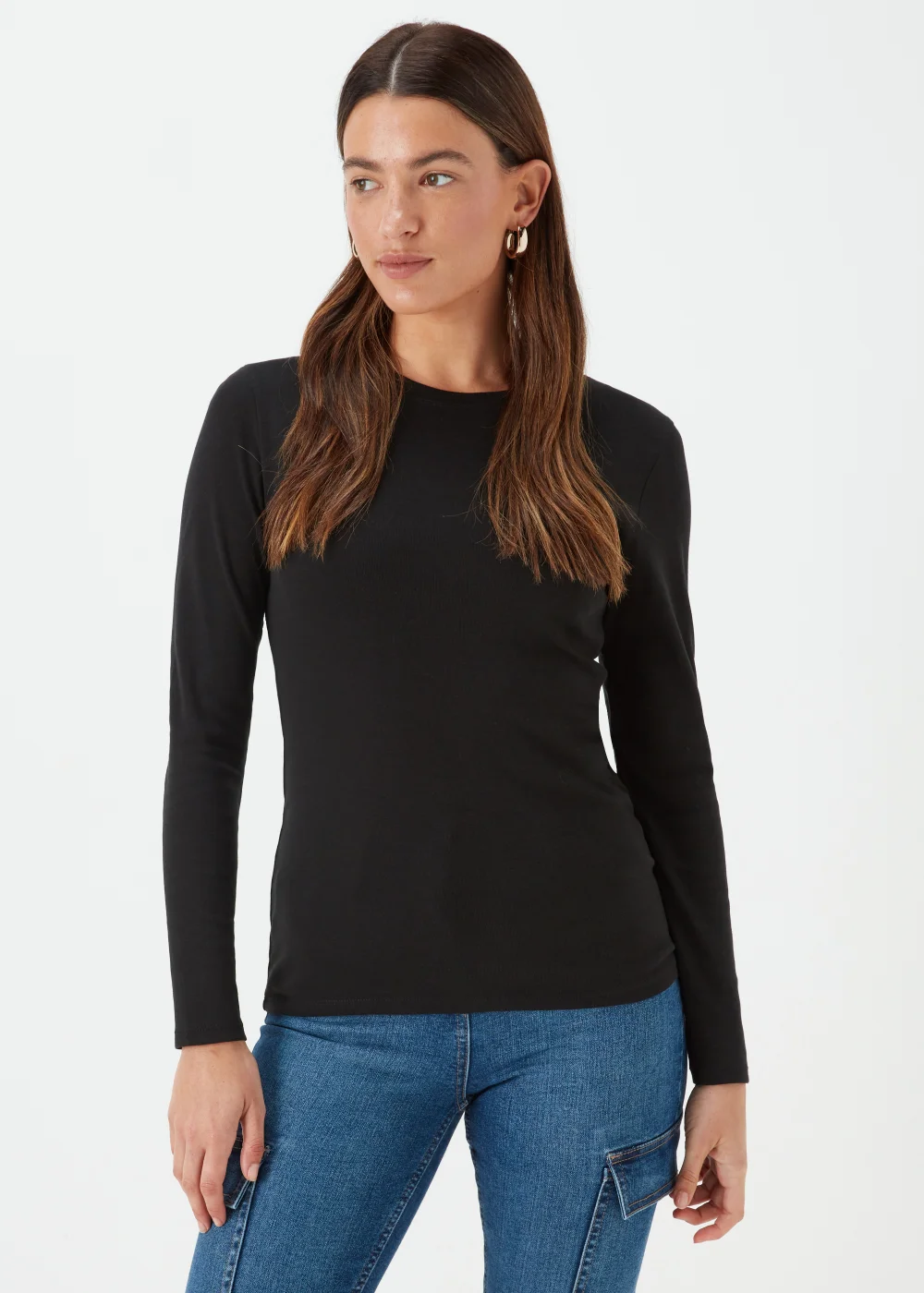 Black Long Sleeve T-Shirt - 8 Image 1