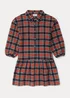 Girls Red Check Shirt Dress (4-13yrs) - 4 Yrs Image 1